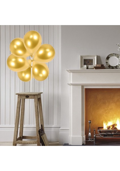 100 Adet Altın Metalik Krom Lateks Balonlar, Düğün Mezuniyet Yıldönümü Bebek Duş Için 5 Inç Yuvarlak Helyum Balonları (Yurt Dışından) modelleri