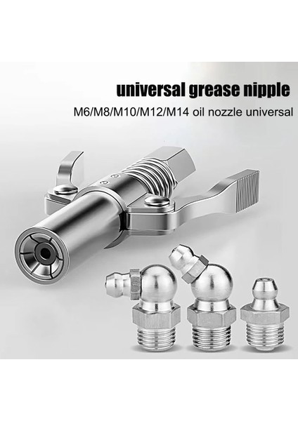 Ithal Yağ Keçeleri Stili Gres Bağlayıcı Ağır Hizmet Çabuk Açılan Gres Tabancası Bağlayıcı Nptı Psı Iki Basmalı Kolay Itilebilen Aksesuarlar (Yurt Dışından) fırsatları