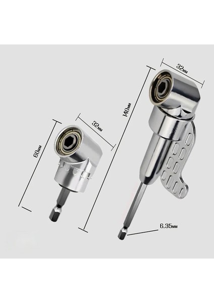 LS05-B Stili 105 Derece Açı Tornavida Soket Tutucu Adaptörü Ayarlanabilir Uçları Matkap Ucu Açılı Tornavida Aracı Soket Hex Bit (Yurt Dışından) modelleri