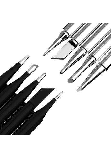 Gümüş Tarzı 5pcslot Ikbc.4d Evrensel Lehimleme Istasyonu Lehim Demiri Kaynak Ucu Kafa Üst Sting Bga Kurşunsuz Araçlar (Yurt Dışından) fırsatları