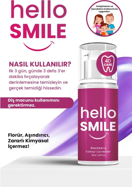 Böğürtlen Aromalı Anında Diş Jeli