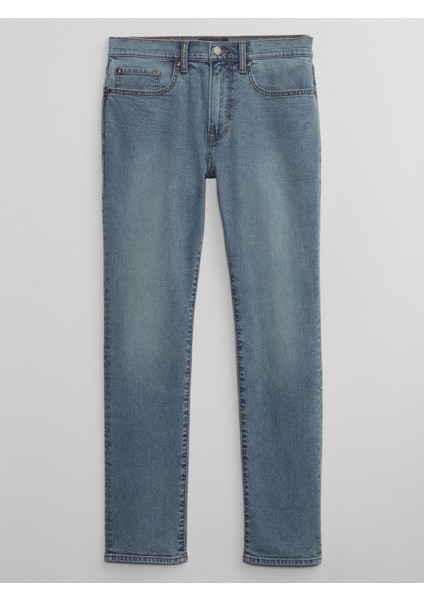 Erkek Açık Mavi GapFlex Slim Washwell™ Jean Pantolon fırsatları