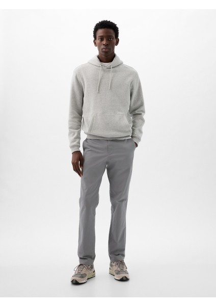 Erkek Gri Gapflex Slim Fit Khaki Pantolon