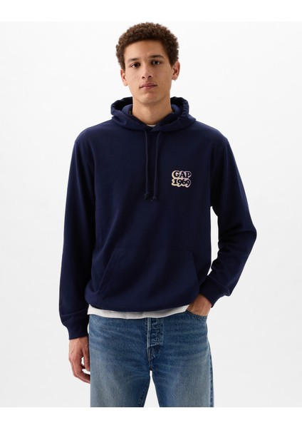 Erkek Lacivert Gap Logo Sweatshirt