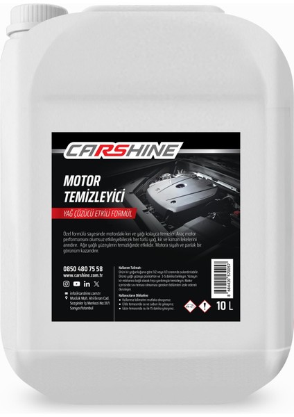 Motor Temizleyici 10L