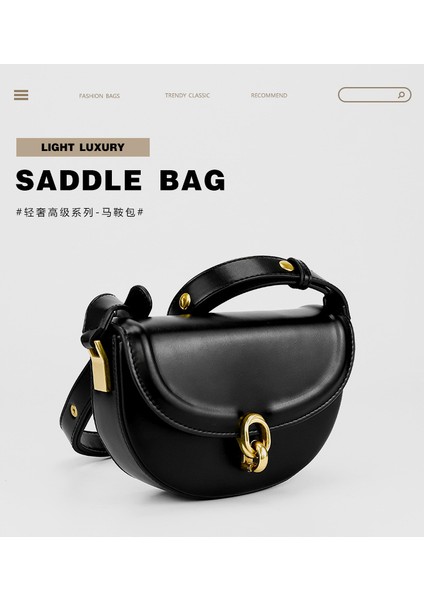 High-End Popüler Eyer Çantası Küçük Çanta 2024 Yeni Moda Moda Çok Yönlü Kadın Çantası Koltuk Altı Omuz Çantası Crossbody Çanta (Yurt Dışından) fiyatları
