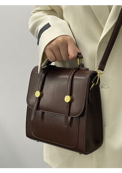 Ingiliz Retro Sırt Çantası Kadın 2024 Yeni Öğrenci Sırt Çantası Çok Fonksiyonlu Okul Çantası Taşınabilir Moda Seyahat Çantası (Yurt Dışından) indirimleri