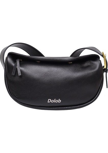 Hakiki Deri Çantalar 2024 Yeni Stil Moda Geniş Eyer Çantası Göğüs Çantası Inek Derisi Kadın Çantası Yumuşak Deri Omuz Crossbody Çanta (Yurt Dışından)