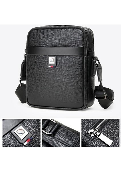 Yeni Erkek Hakiki Deri Birinci Katman Inek Derisi Erkek Çantası Omuz Çantası Dikey Iş Rahat Çanta Crossbody Çanta Sırt Çantası (Yurt Dışından) fiyatları