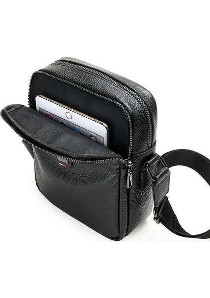 Yeni Erkek Hakiki Deri Birinci Katman Inek Derisi Erkek Çantası Omuz Çantası Dikey Iş Rahat Çanta Crossbody Çanta Sırt Çantası (Yurt Dışından) fırsatları