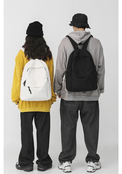 Yeni Öğrenci Sırt Çantası Kadın Kore Moda Kolej Tarzı Okul Çantası Rahat Büyük Kapasiteli Çift Sırt Çantası (Yurt Dışından) modelleri