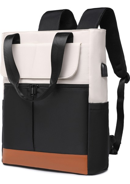 Yeni Seyahat Çantası Açık Sırt Çantası Dizüstü Bilgisayar Çantası Moda Sırt Çantası Erkek ve Kadın USB (Yurt Dışından)
