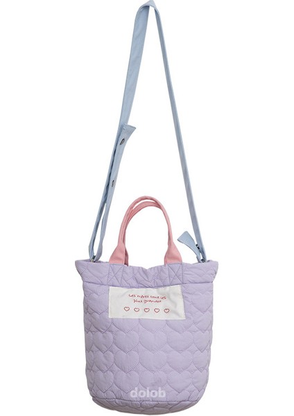 Aynı Stil Çanta 2023 Yeni Büyük Kapasiteli Mor Çanta Crossbody Çanta Anne Çantası (Yurt Dışından)
