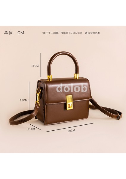 Yeni Crossbody Pu Küçük Kare Çanta Niş Tasarımı, Kadınlar Için Yüksek Kaliteli Çevirme Çanta, Düz Renk Kompakt Askılı Çanta ile Birleştirildi (Yurt Dışından) indirimleri