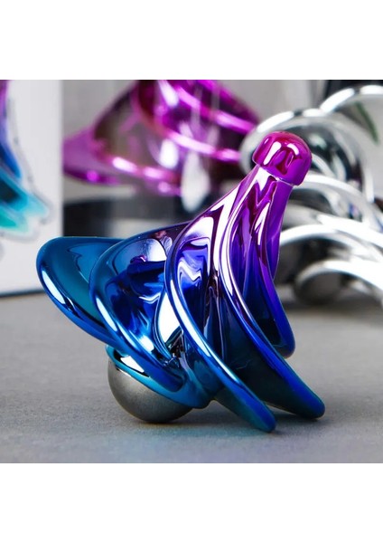 Gül Altın Tarzı Çocuk Oyuncakları Dirençli Sıkıştırma Oyuncakları Rüzgarla Çalışan Jiroskop Kazan-Spin Metal Manyetik Oyuncak Stres Dekompresyon Oyuncakları (Yurt Dışından) fiyatları