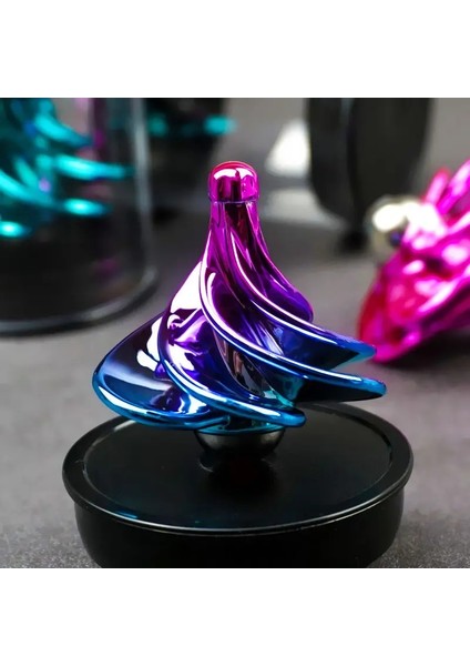 Gül Altın Tarzı Çocuk Oyuncakları Dirençli Sıkıştırma Oyuncakları Rüzgarla Çalışan Jiroskop Kazan-Spin Metal Manyetik Oyuncak Stres Dekompresyon Oyuncakları (Yurt Dışından) fırsatları