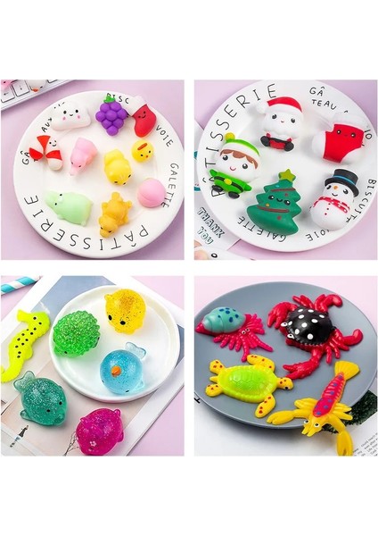 Örümcek Tarzı ZK20 Büyük Süngerimsi Squishy Mochi Fidget Oyuncaklar Sevimli Hayvan Antistres Topu Squeeze Mochi Rising Abreact Yumuşak Yapışkan Stres Giderici Oyuncak (Yurt Dışından)