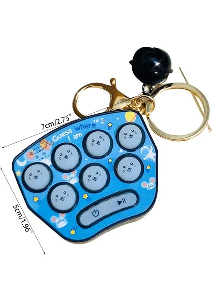 Pk Stili Mini Hamster Hafıza Oyunu Oyuncak Anahtarlık LED Elektronik Hamster Düğme Oyun Makinesi Fidget Çocuk Yetişkin Oyuncakları (Yurt Dışından) modelleri