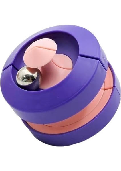 Mavi. Stil Fidget Oyuncak Flip Flipo Renkli Top Izleyici Parmaklar Stresi Giderir Çocuklar Dekompresyon Gyro Oyuncak Doğum Günü Hediyesi Антистресс (Yurt Dışından)
