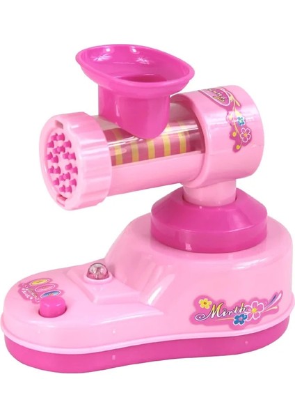 Kıyma Makinesi Pembe Tarzı Ev Aletleri Oyna Pretend Mutfak Çocuk Oyuncakları Kahve Makinesi Tost Makinesi Blender Elektrikli Süpürge Ocak Oyuncakları Çocuk Oyuncakları (Yurt Dışından)
