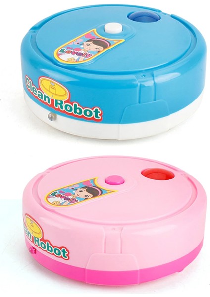 Mavi Stil Yeni Dollhouse Elektrikli Müzik Temizleme Makinesi Elektrikli Süpürge Süpürme Robotu Oyuncak Çocuk Oyuncağı Oyna Pretend Araçları Eğitici Oyuncaklar (Yurt Dışından) modelleri