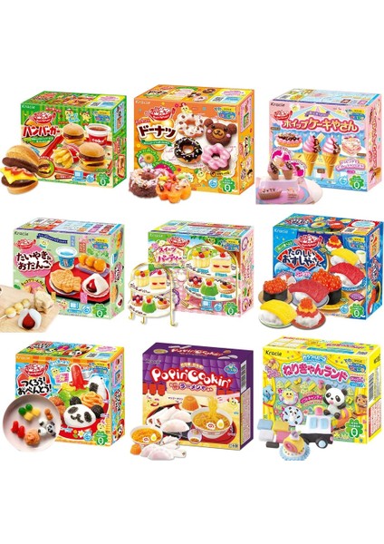E Stili Japon Popin Aşçı Pizza Kracie Hamburger Mutfak Aşçı Mutlu Japon Dıy El Yapımı Oyuncak Noel Hediyesi (Yurt Dışından)