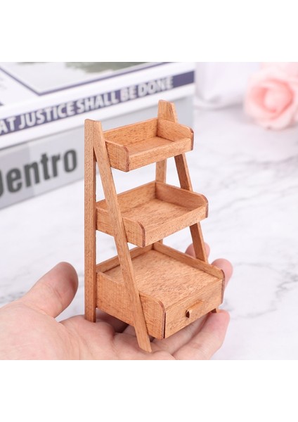 5.5X5X11CM Stili 1 Adet Minyatür Depolama Raf Dolabı Banyo Liveroom Yatak Odası Mutfak Mobilyası Kitleri Ev ve Yaşam Için Ale Dollhouse (Yurt Dışından)