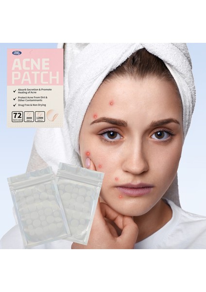 Cilt Koruyucu Yama Bandı 72 Adet Hidrokolloidler Absorde Edici Kamuflaj XLMHZT079 modelleri