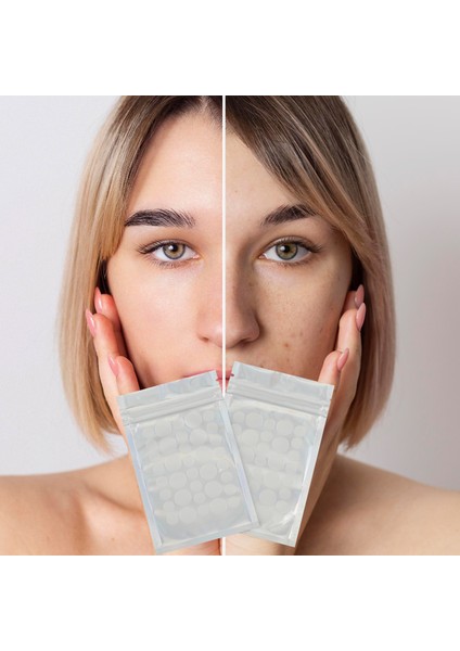 Cilt Koruyucu Yama Bandı 72 Adet Hidrokolloidler Absorde Edici Kamuflaj XLMHZT079 indirimleri