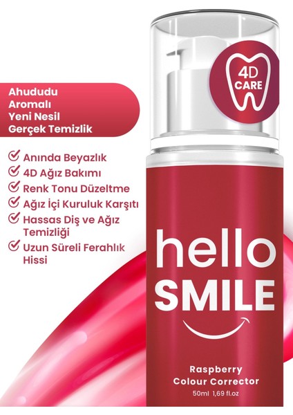 Ahududu Aromalı Anında Diş Jeli