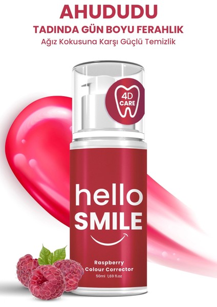 Ahududu Aromalı Anında Diş Jeli