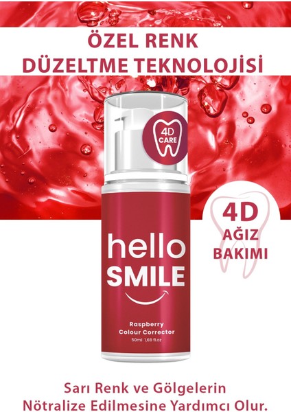 Ahududu Aromalı Anında Diş Jeli