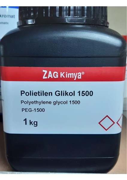 Polietilen Glikol (Peg) 1500 (Farmasötik Kalite) - 1 kg