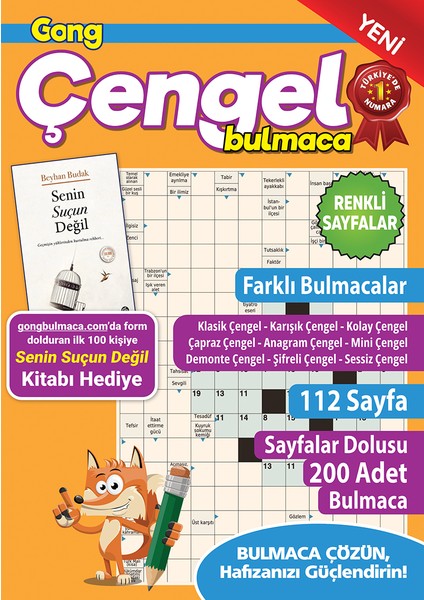 Çengel Bulmaca 1. Sayı - 2024