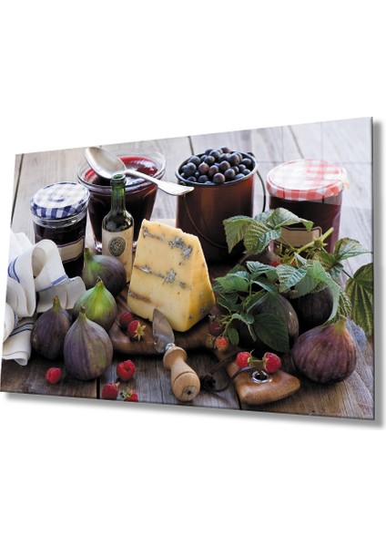 Meyveler Cam Tablo Fruits