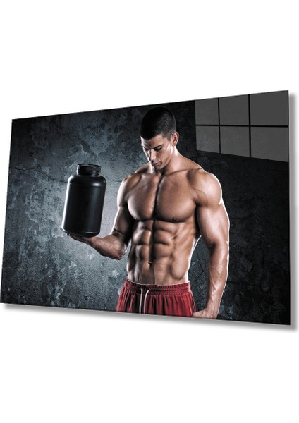Spor Fıtnes Cam Tablo Sports Fitness