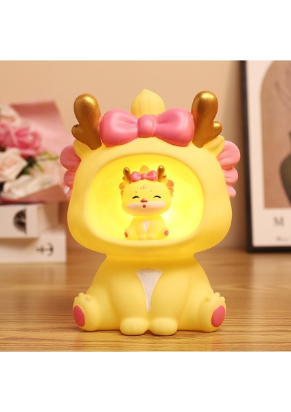 Kumbara Çocuk Doğum Günü Hediyesi Gece Lambası Süsleme Yaratıcı Karikatür (Yurt Dışından)