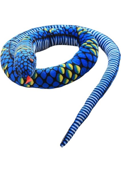 Simüle Piton Sarmal Yılan Peluş Oyuncak Kobra Bebek 1.6m (Yurt Dışından)
