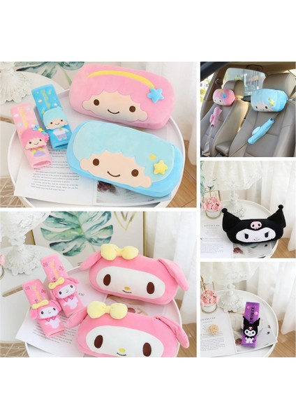 Emniyet Kemeri B Tarzı Kawaii Küçük Yıldız Ikizler Peluş Oyuncaklar Araba Yastıkları Araba Emniyet Kemeri Koruyucushoulder Pad Kız Için Nefis Hediye (Yurt Dışından) fiyatları