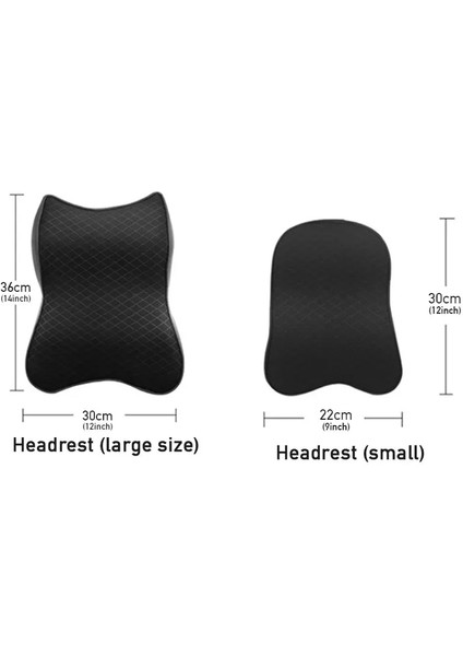 Küçük 1 Pc Stili Araba Boyun Yastığı Araba Koltuğu Baş Boyun Desteği Otomatik Kafalık Seyahat Yastığı Ortopedik Yastıklar 3D Battaniyeler Iç Parçalar (Yurt Dışından) fiyatları