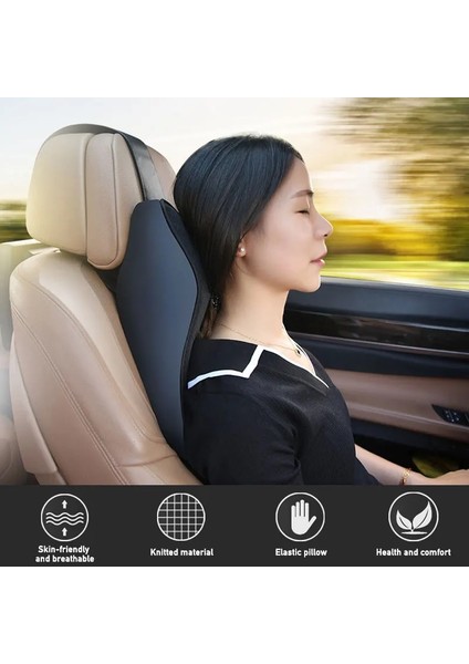 Küçük 1 Pc Stili Araba Boyun Yastığı Araba Koltuğu Baş Boyun Desteği Otomatik Kafalık Seyahat Yastığı Ortopedik Yastıklar 3D Battaniyeler Iç Parçalar (Yurt Dışından) indirimleri