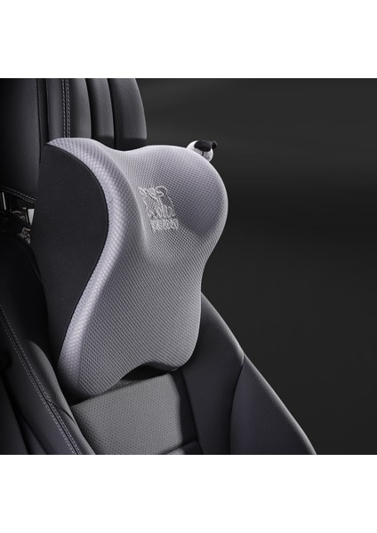 No.6 Tarzı Dokıa Ortopedik Araba Kafalık Boyun Bel Dayanağı Geri Bel Desteği Yastık Araba Koltuğu ve Ofis Koltuğu Için Yumuşak Peluş (Yurt Dışından)