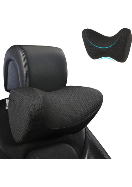 Lacivert Tarzı %100 Hafızalı Köpüklü Araba Boyun Yastığı, Çok Sürüşlü Rahat Koltuk Başlık Minderi Desteği, Otomotiv Aksesuarları(1 Paket) (Yurt Dışından) fiyatları