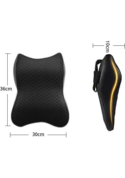 C Stili Ar Boyun Yastığı 3D Battaniyeler Baş Desteği Ayarlanabilir Otomatik Kafalık Yastığı Seyahat Boyun Yastığı Destek Tutacağı Koltuk Yastığı (Yurt Dışından)