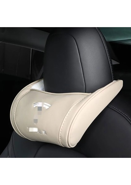 Siyah Stil Tesla Model 3 Için Model S x Model Y Q Araba Koltuğu Kafalık Boyun Yastık Minder Boyun Kafalık 1 Adet (Yurt Dışından) fırsatları