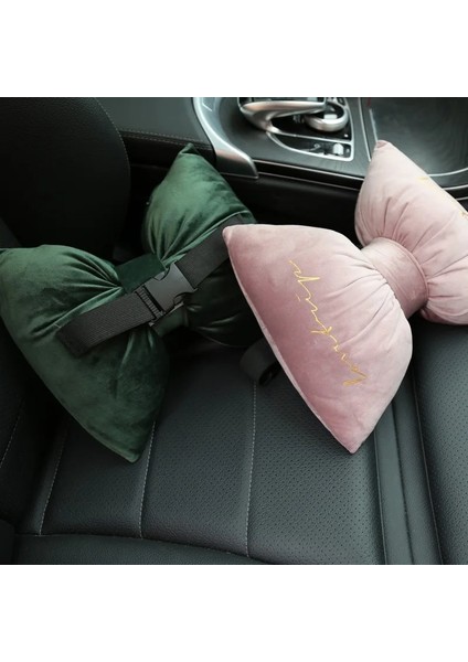 A12 Stili Yaz Yumuşak Kadife Yay Araba Kafalık Boyun Yastık Peluş Kanepe Atmak Yastık Yastık Ofis Bel Yastığı Ayrılabilir Yıkanabilir (Yurt Dışından) indirimleri