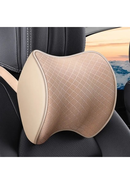 No.4 Tarzı Araba Boyun Kafalık Yastık Minder Oto Koltuk Baş Desteği Koruyucu Otomobiller Koltuk Boyun Istirahat Bellek Pamuk Ofis Arkalığı Için (Yurt Dışından)