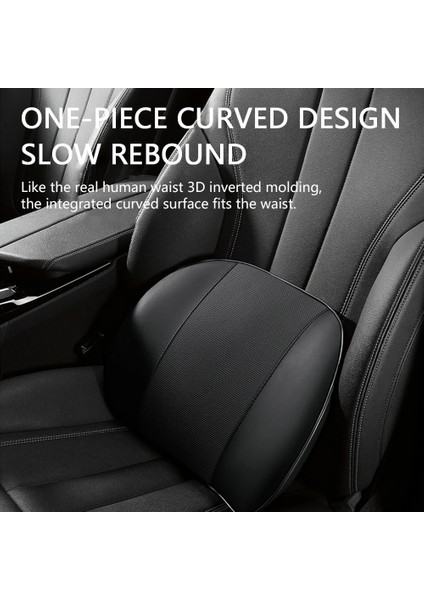 No.23 Tarzı Dokıa Araba Kafalık Boyun Bel Desteği Yastık Minder ile Nefes Alabilir Yıkanabilir Kapak Araba ve Ofis Koltuğu Koltuğu Pu Deri (Yurt Dışından) fırsatları
