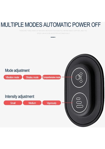Kırmızı-Boyun-Normal Tarzı Jınserta Araba Masaj Boyun Desteği Yastık Koltuk Sırt Desteği Kafalık Yastık Simülasyon Insan Masajı Seyahat Yastık Aksesuarları (Yurt Dışından) fırsatları