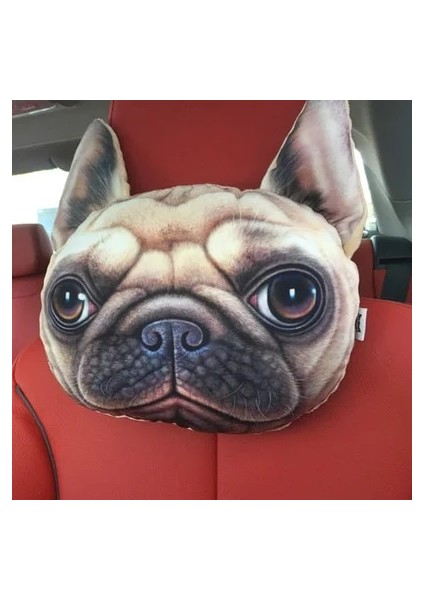 No.2 Tarzı 3D Güzel Köpek Kedi Hayvan Hediye Araba Kafalık Aktif Karbon Koltuk Yumuşak Boyun Dinlenme Yastığı Güvenlik Kafalık Hava Spreyi Kapakları (Yurt Dışından)